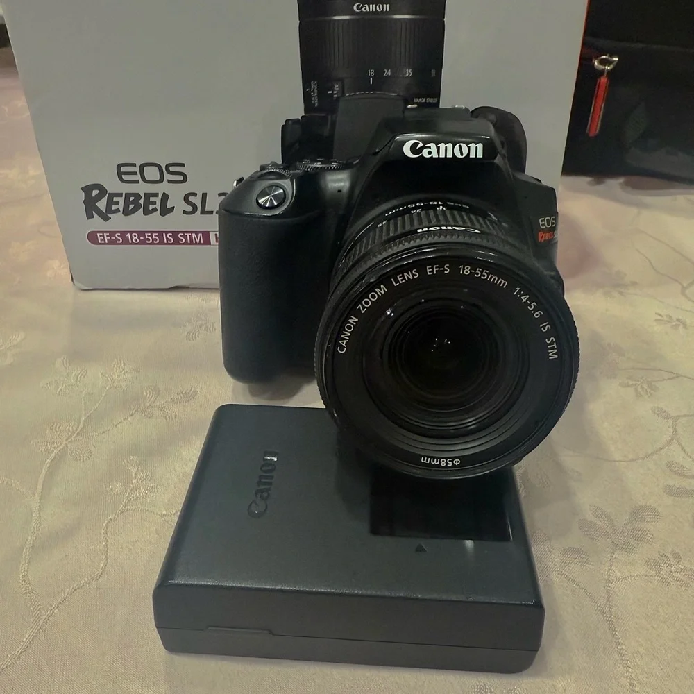 Canon Black Digital Camera with Advanced Features